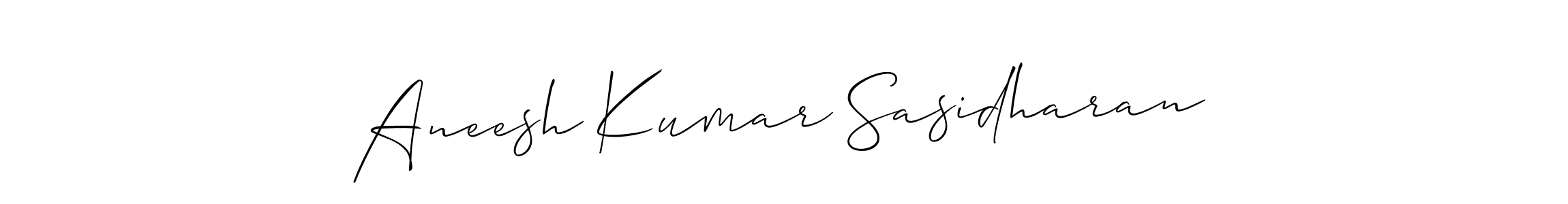 Here are the top 10 professional signature styles for the name Aneesh Kumar Sasidharan. These are the best autograph styles you can use for your name. Aneesh Kumar Sasidharan signature style 2 images and pictures png