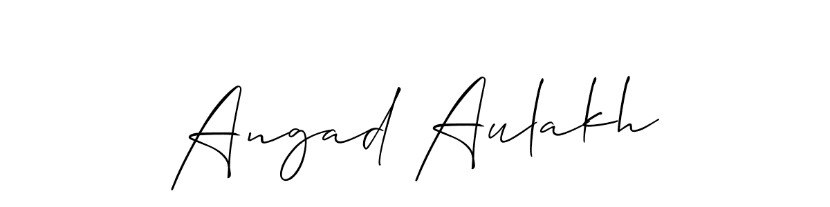 Best and Professional Signature Style for Angad Aulakh. Allison_Script Best Signature Style Collection. Angad Aulakh signature style 2 images and pictures png