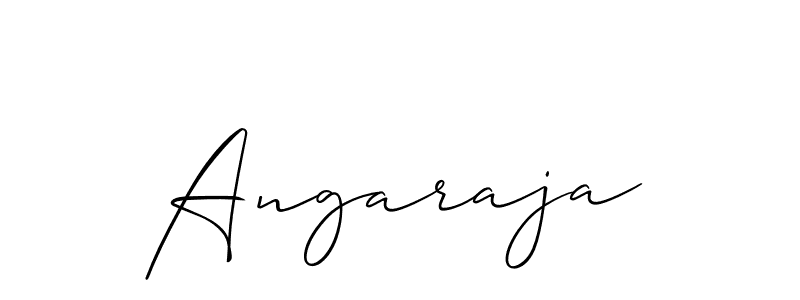 It looks lik you need a new signature style for name Angaraja. Design unique handwritten (Allison_Script) signature with our free signature maker in just a few clicks. Angaraja signature style 2 images and pictures png
