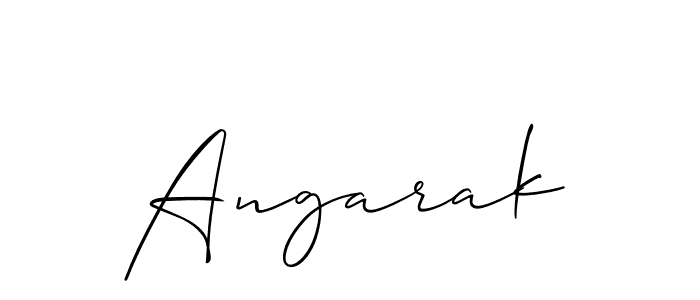 You should practise on your own different ways (Allison_Script) to write your name (Angarak) in signature. don't let someone else do it for you. Angarak signature style 2 images and pictures png