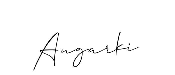 Once you've used our free online signature maker to create your best signature Allison_Script style, it's time to enjoy all of the benefits that Angarki name signing documents. Angarki signature style 2 images and pictures png