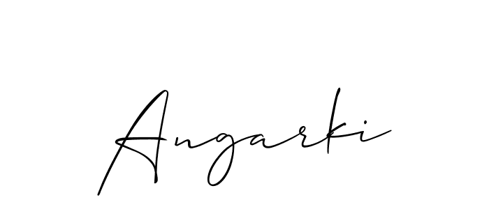 Once you've used our free online signature maker to create your best signature Allison_Script style, it's time to enjoy all of the benefits that Angarki name signing documents. Angarki signature style 2 images and pictures png