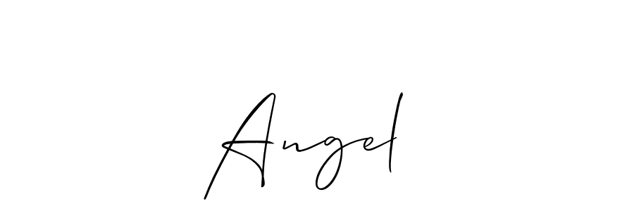 Also we have Angel ♡ name is the best signature style. Create professional handwritten signature collection using Allison_Script autograph style. Angel ♡ signature style 2 images and pictures png