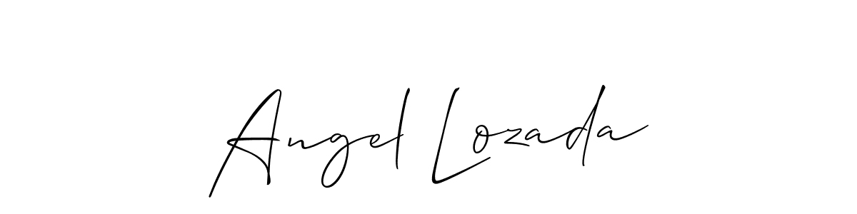 Once you've used our free online signature maker to create your best signature Allison_Script style, it's time to enjoy all of the benefits that Angel Lozada name signing documents. Angel Lozada signature style 2 images and pictures png