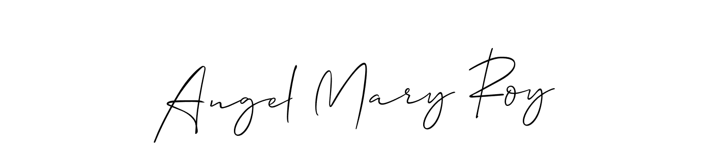 Once you've used our free online signature maker to create your best signature Allison_Script style, it's time to enjoy all of the benefits that Angel Mary Roy name signing documents. Angel Mary Roy signature style 2 images and pictures png