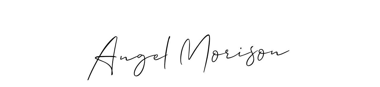 See photos of Angel Morison official signature by Spectra . Check more albums & portfolios. Read reviews & check more about Allison_Script font. Angel Morison signature style 2 images and pictures png
