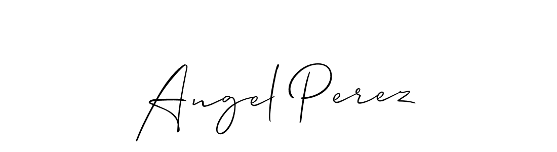 Make a beautiful signature design for name Angel Perez. Use this online signature maker to create a handwritten signature for free. Angel Perez signature style 2 images and pictures png