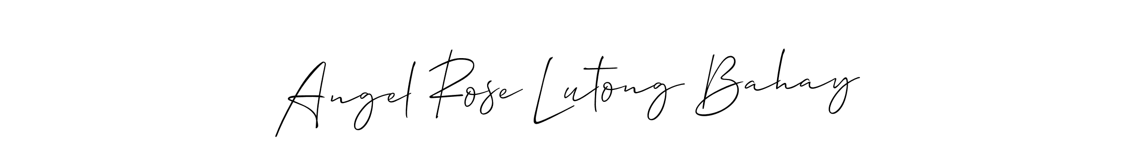 How to Draw Angel Rose Lutong Bahay signature style? Allison_Script is a latest design signature styles for name Angel Rose Lutong Bahay. Angel Rose Lutong Bahay signature style 2 images and pictures png