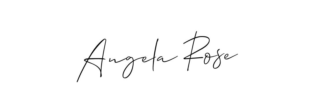 How to Draw Angela Rose signature style? Allison_Script is a latest design signature styles for name Angela Rose. Angela Rose signature style 2 images and pictures png