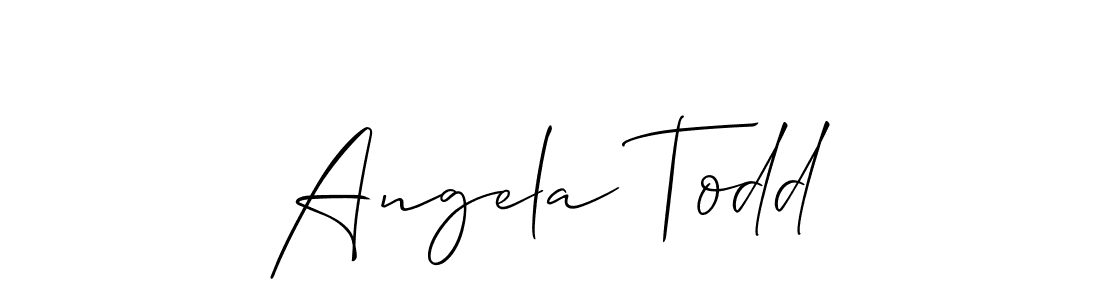Check out images of Autograph of Angela Todd name. Actor Angela Todd Signature Style. Allison_Script is a professional sign style online. Angela Todd signature style 2 images and pictures png