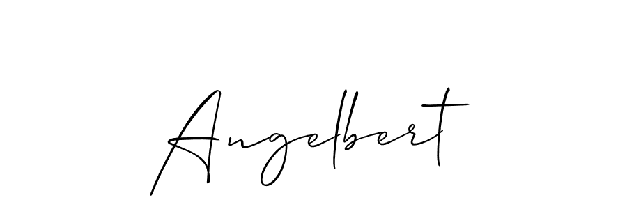 Make a beautiful signature design for name Angelbert. Use this online signature maker to create a handwritten signature for free. Angelbert signature style 2 images and pictures png