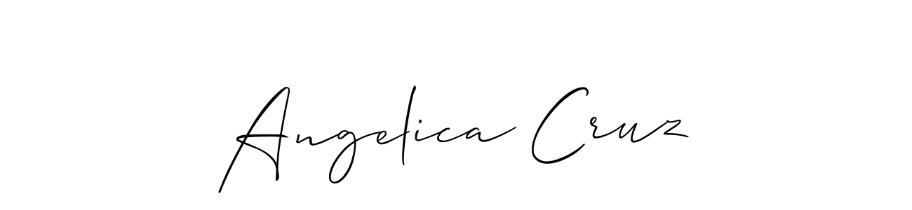 if you are searching for the best signature style for your name Angelica Cruz. so please give up your signature search. here we have designed multiple signature styles  using Allison_Script. Angelica Cruz signature style 2 images and pictures png