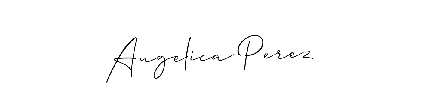 This is the best signature style for the Angelica Perez name. Also you like these signature font (Allison_Script). Mix name signature. Angelica Perez signature style 2 images and pictures png