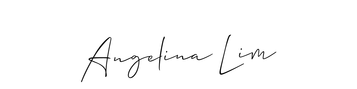 Similarly Allison_Script is the best handwritten signature design. Signature creator online .You can use it as an online autograph creator for name Angelina Lim. Angelina Lim signature style 2 images and pictures png