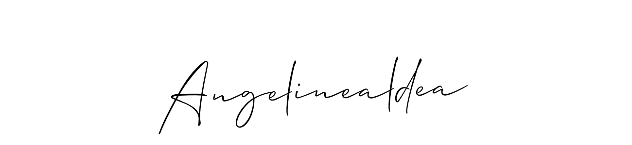 You can use this online signature creator to create a handwritten signature for the name Angelinealdea. This is the best online autograph maker. Angelinealdea signature style 2 images and pictures png