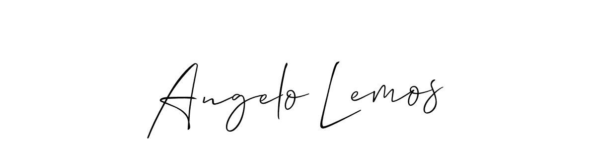 Similarly Allison_Script is the best handwritten signature design. Signature creator online .You can use it as an online autograph creator for name Angelo Lemos. Angelo Lemos signature style 2 images and pictures png