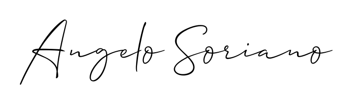 Create an unforgettable impression when signing with Angelo Soriano name styled in Allison_Script typography. 100% free online generator. Angelo Soriano signature style 2 images and pictures png