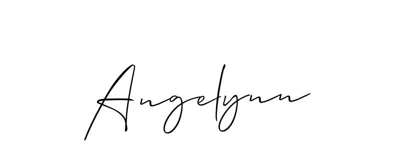 How to Draw Angelynn signature style? Allison_Script is a latest design signature styles for name Angelynn. Angelynn signature style 2 images and pictures png