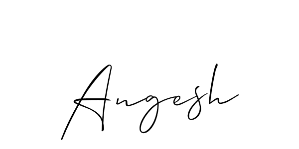 Also You can easily find your signature by using the search form. We will create Angesh name handwritten signature images for you free of cost using Allison_Script sign style. Angesh signature style 2 images and pictures png