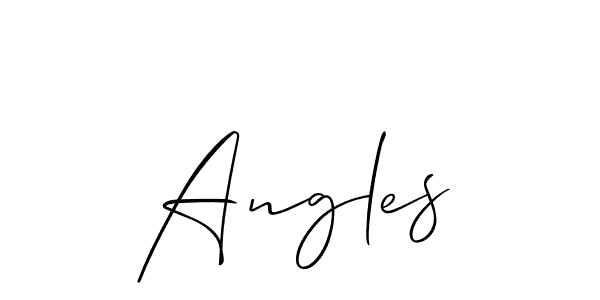 Best and Professional Signature Style for Angles. Allison_Script Best Signature Style Collection. Angles signature style 2 images and pictures png