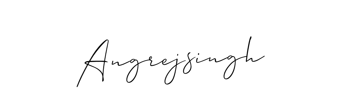 Also You can easily find your signature by using the search form. We will create Angrejsingh name handwritten signature images for you free of cost using Allison_Script sign style. Angrejsingh signature style 2 images and pictures png