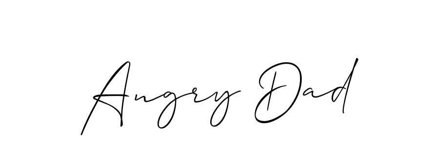 Make a short Angry Dad signature style. Manage your documents anywhere anytime using Allison_Script. Create and add eSignatures, submit forms, share and send files easily. Angry Dad signature style 2 images and pictures png