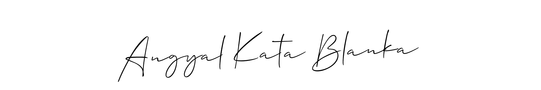 You can use this online signature creator to create a handwritten signature for the name Angyal Kata Blanka. This is the best online autograph maker. Angyal Kata Blanka signature style 2 images and pictures png