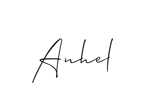 You can use this online signature creator to create a handwritten signature for the name Anhel. This is the best online autograph maker. Anhel signature style 2 images and pictures png