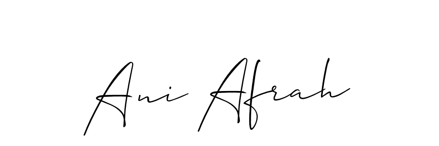 Here are the top 10 professional signature styles for the name Ani Afrah. These are the best autograph styles you can use for your name. Ani Afrah signature style 2 images and pictures png