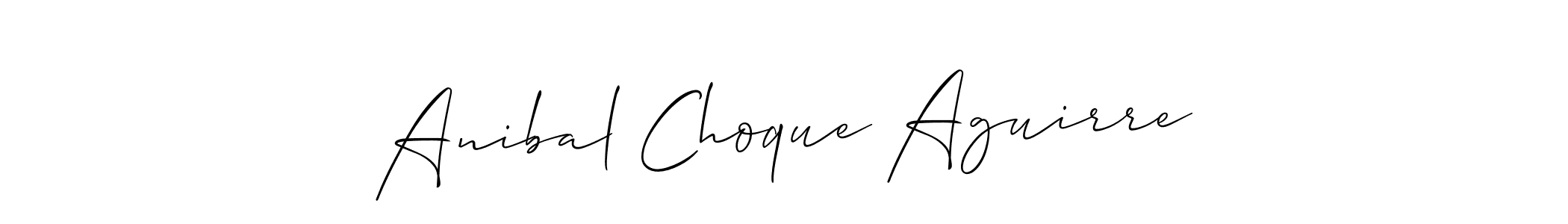 You can use this online signature creator to create a handwritten signature for the name Anibal Choque Aguirre. This is the best online autograph maker. Anibal Choque Aguirre signature style 2 images and pictures png