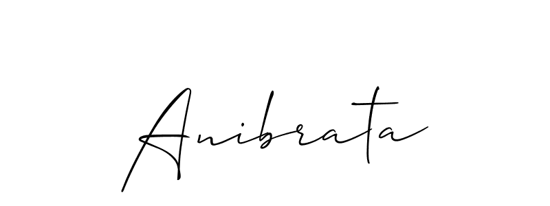 How to make Anibrata name signature. Use Allison_Script style for creating short signs online. This is the latest handwritten sign. Anibrata signature style 2 images and pictures png