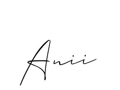 if you are searching for the best signature style for your name Anii. so please give up your signature search. here we have designed multiple signature styles  using Allison_Script. Anii signature style 2 images and pictures png