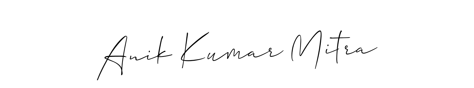 Best and Professional Signature Style for Anik Kumar Mitra. Allison_Script Best Signature Style Collection. Anik Kumar Mitra signature style 2 images and pictures png