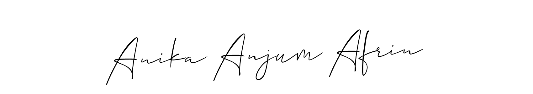 Check out images of Autograph of Anika Anjum Afrin name. Actor Anika Anjum Afrin Signature Style. Allison_Script is a professional sign style online. Anika Anjum Afrin signature style 2 images and pictures png