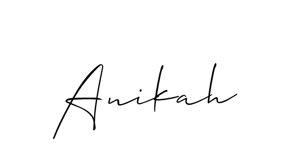 Check out images of Autograph of Anikah name. Actor Anikah Signature Style. Allison_Script is a professional sign style online. Anikah signature style 2 images and pictures png