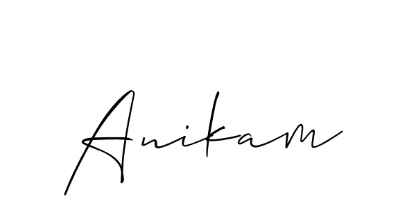 Check out images of Autograph of Anikam name. Actor Anikam Signature Style. Allison_Script is a professional sign style online. Anikam signature style 2 images and pictures png