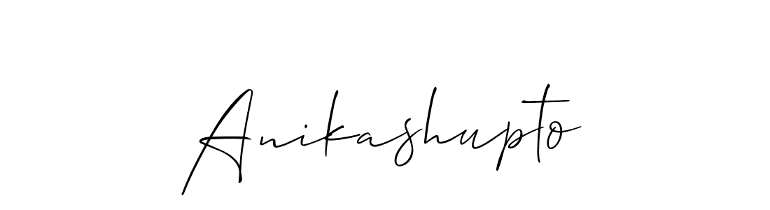 This is the best signature style for the Anikashupto name. Also you like these signature font (Allison_Script). Mix name signature. Anikashupto signature style 2 images and pictures png