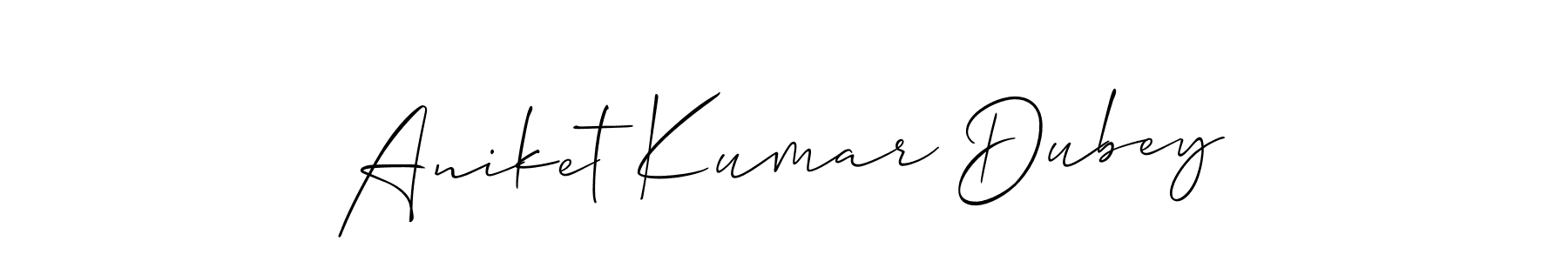 Make a beautiful signature design for name Aniket Kumar Dubey. Use this online signature maker to create a handwritten signature for free. Aniket Kumar Dubey signature style 2 images and pictures png
