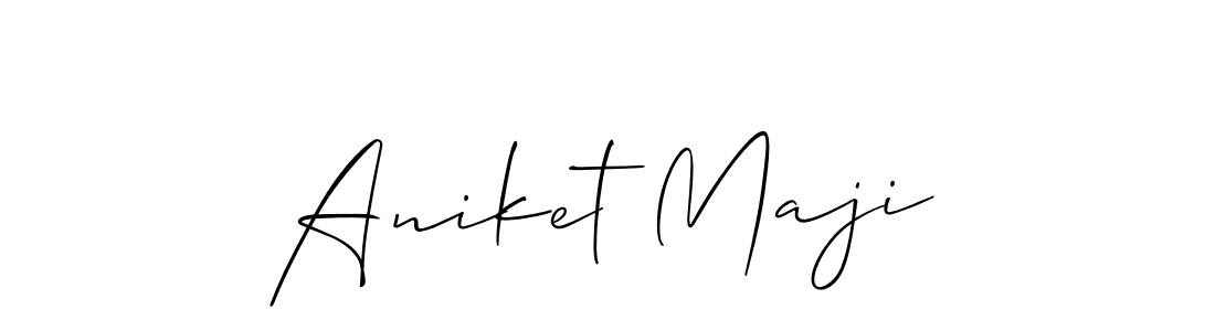 Here are the top 10 professional signature styles for the name Aniket Maji. These are the best autograph styles you can use for your name. Aniket Maji signature style 2 images and pictures png