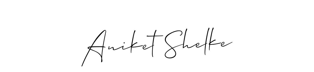 Here are the top 10 professional signature styles for the name Aniket Shelke. These are the best autograph styles you can use for your name. Aniket Shelke signature style 2 images and pictures png