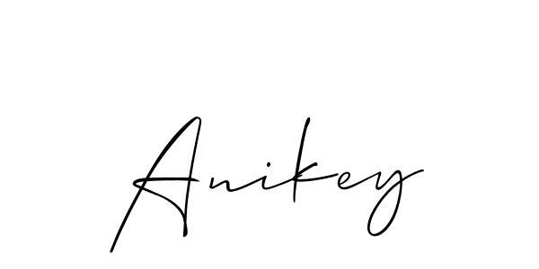Similarly Allison_Script is the best handwritten signature design. Signature creator online .You can use it as an online autograph creator for name Anikey. Anikey signature style 2 images and pictures png