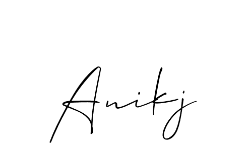 Also we have Anikj name is the best signature style. Create professional handwritten signature collection using Allison_Script autograph style. Anikj signature style 2 images and pictures png