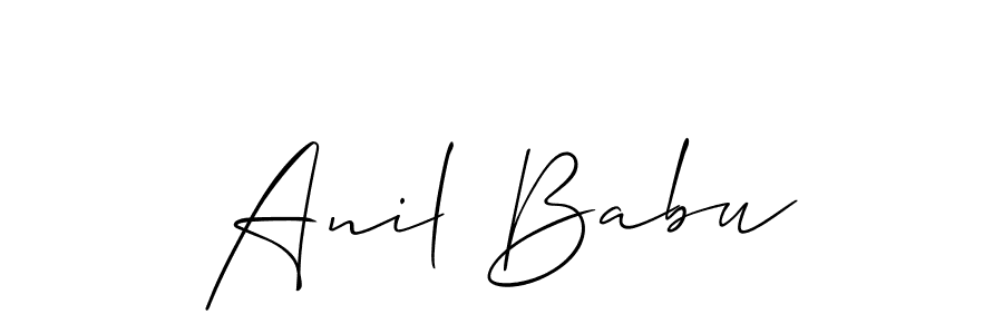 Once you've used our free online signature maker to create your best signature Allison_Script style, it's time to enjoy all of the benefits that Anil Babu name signing documents. Anil Babu signature style 2 images and pictures png