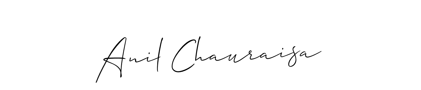 Allison_Script is a professional signature style that is perfect for those who want to add a touch of class to their signature. It is also a great choice for those who want to make their signature more unique. Get Anil Chauraisa name to fancy signature for free. Anil Chauraisa signature style 2 images and pictures png