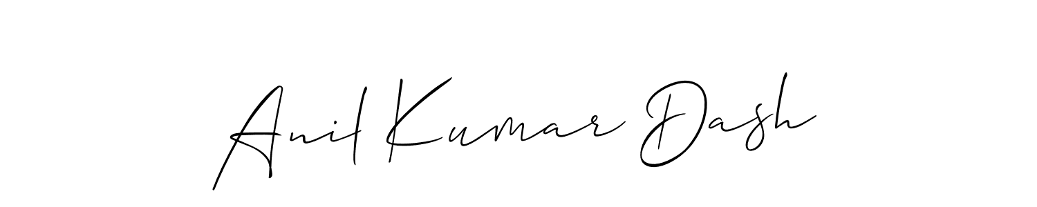 Best and Professional Signature Style for Anil Kumar Dash. Allison_Script Best Signature Style Collection. Anil Kumar Dash signature style 2 images and pictures png