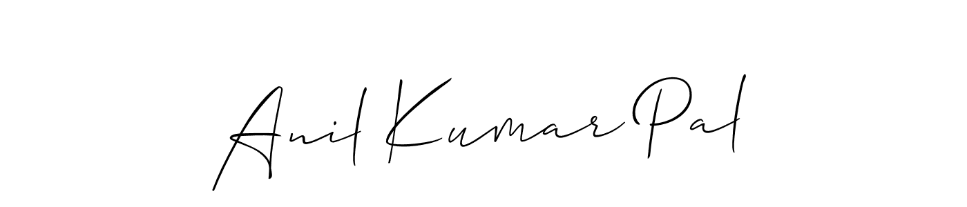It looks lik you need a new signature style for name Anil Kumar Pal. Design unique handwritten (Allison_Script) signature with our free signature maker in just a few clicks. Anil Kumar Pal signature style 2 images and pictures png