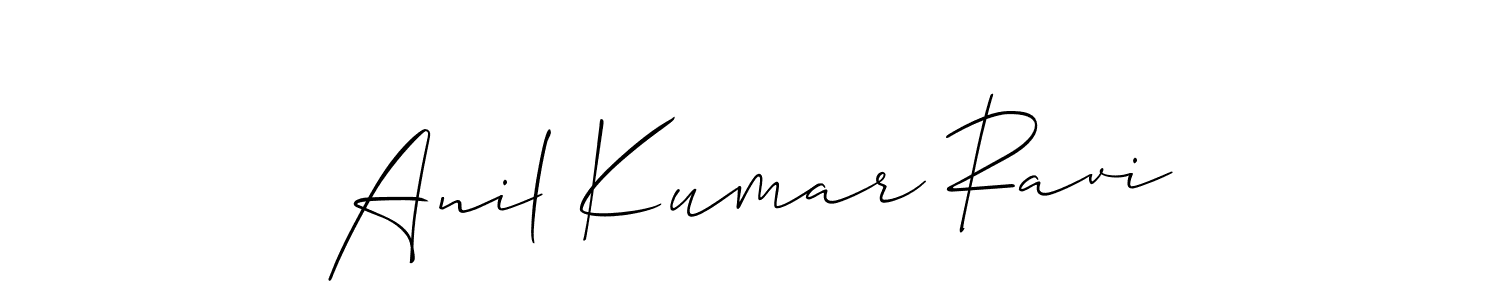 How to Draw Anil Kumar Ravi signature style? Allison_Script is a latest design signature styles for name Anil Kumar Ravi. Anil Kumar Ravi signature style 2 images and pictures png