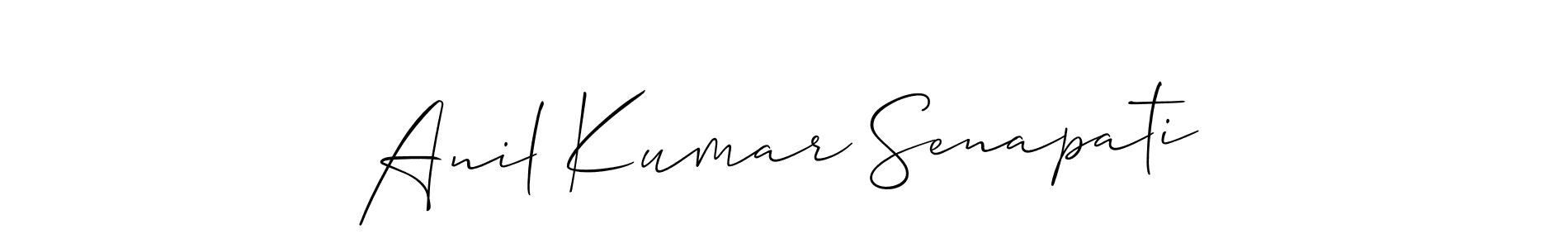 Similarly Allison_Script is the best handwritten signature design. Signature creator online .You can use it as an online autograph creator for name Anil Kumar Senapati. Anil Kumar Senapati signature style 2 images and pictures png