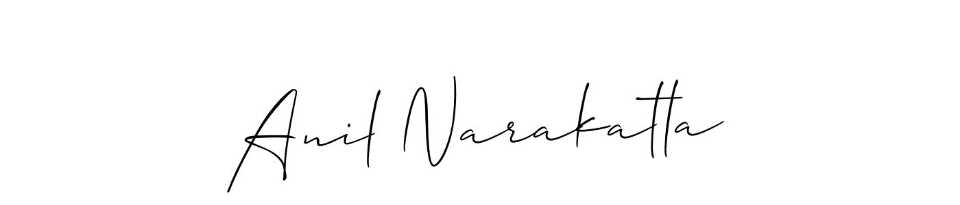 Make a beautiful signature design for name Anil Narakatla. Use this online signature maker to create a handwritten signature for free. Anil Narakatla signature style 2 images and pictures png