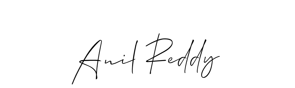Best and Professional Signature Style for Anil Reddy. Allison_Script Best Signature Style Collection. Anil Reddy signature style 2 images and pictures png